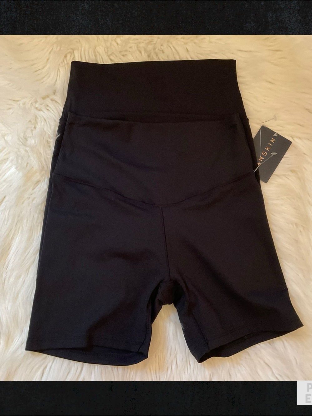 Danskin 2-Pack Motivate Bike Shorts - NWT - Black Salt - Small